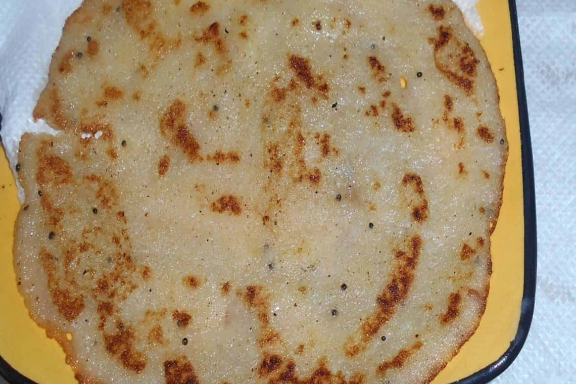 suji/rava pancake – Healthy quick dish for baby/toddlers/kids